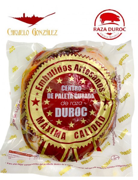 Centro Paleta Curada sin Hueso de Raza Duroc +3K