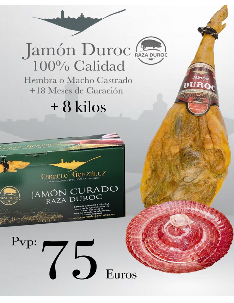 Comprar online Jamón y Paleta Duroc al mejor precio. ¡Gran oferta!
