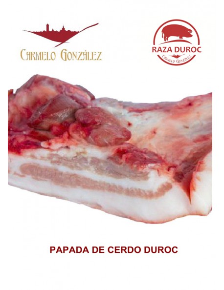 COMPRAR PANCETA FRESCA DE CERDO DUROC MUY FRESCA PARA BARBACOAS CARNICERIA SERVICIO A DOMICILIO