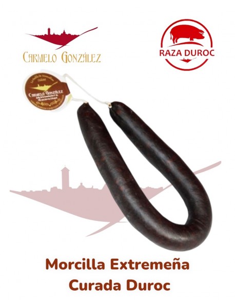 Comprar Oferta de Morcilla Extremeña o de año curada Duroc