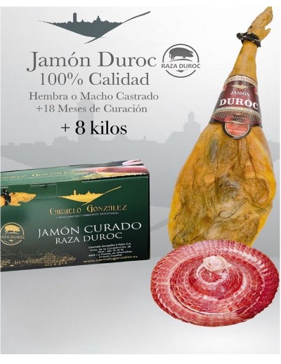 Comprar Jamón Curado Gran Reserva Raza duroc