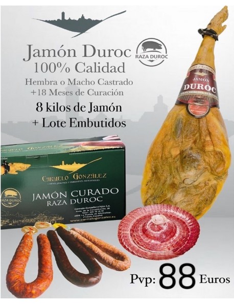 Jamón Curado Duroc Gran Reserva Carmelo González 3