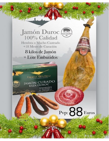 Jamón Curado Duroc Gran Reserva Carmelo González 3